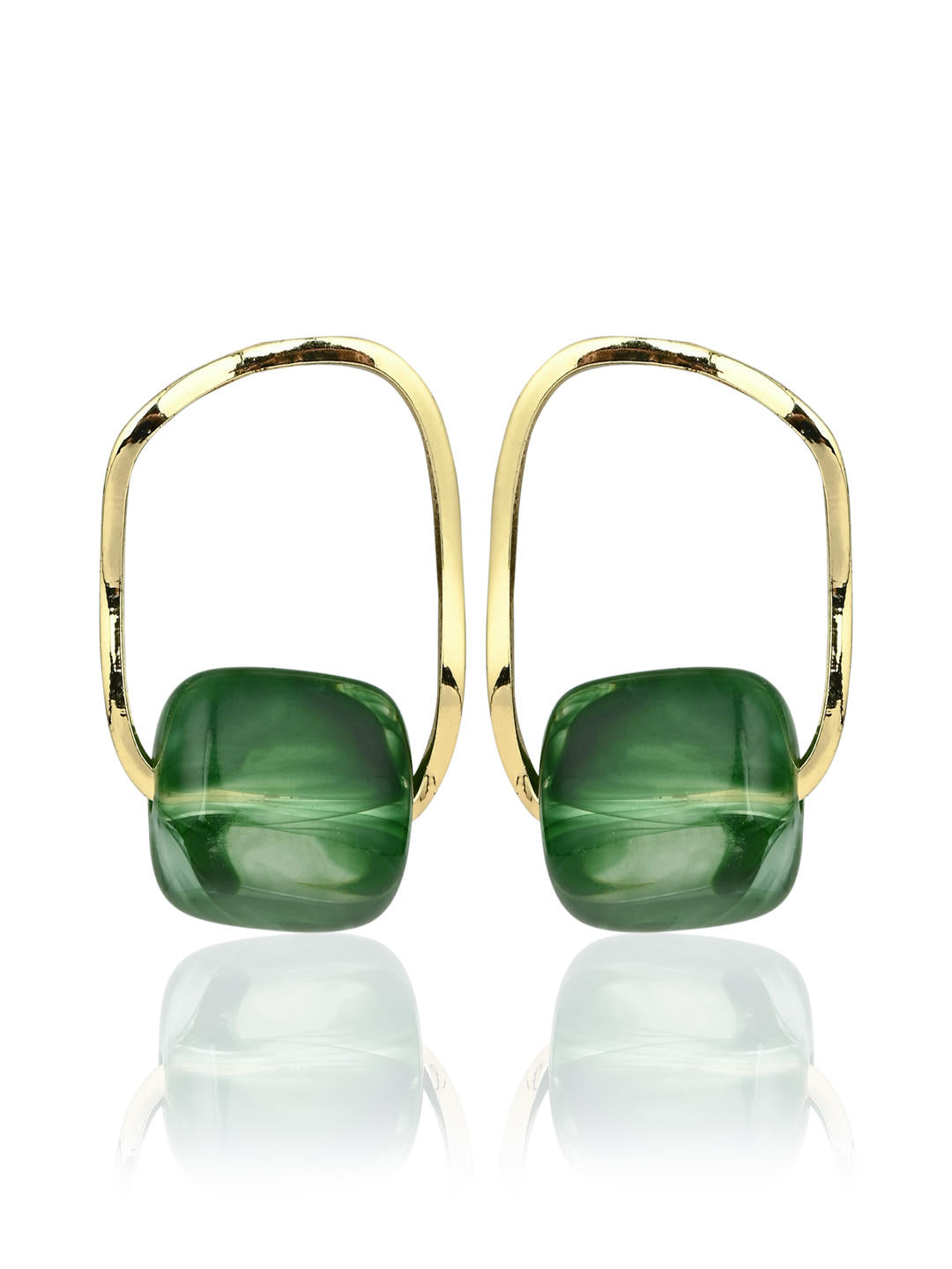 Emerald Edge Studs