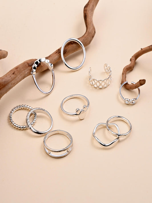 Lunar Luxe Silver Stack