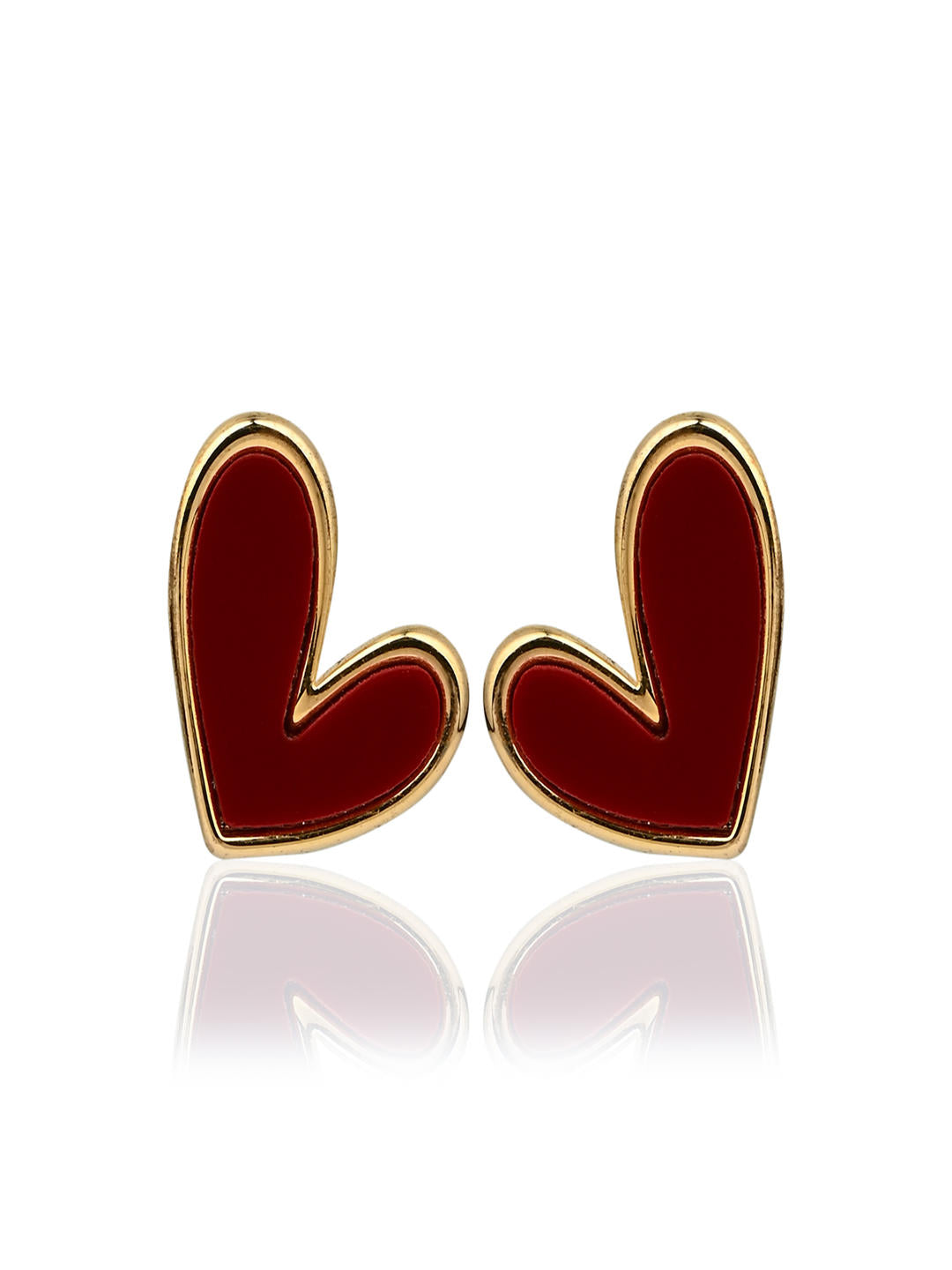 Scarlet Heart Studs