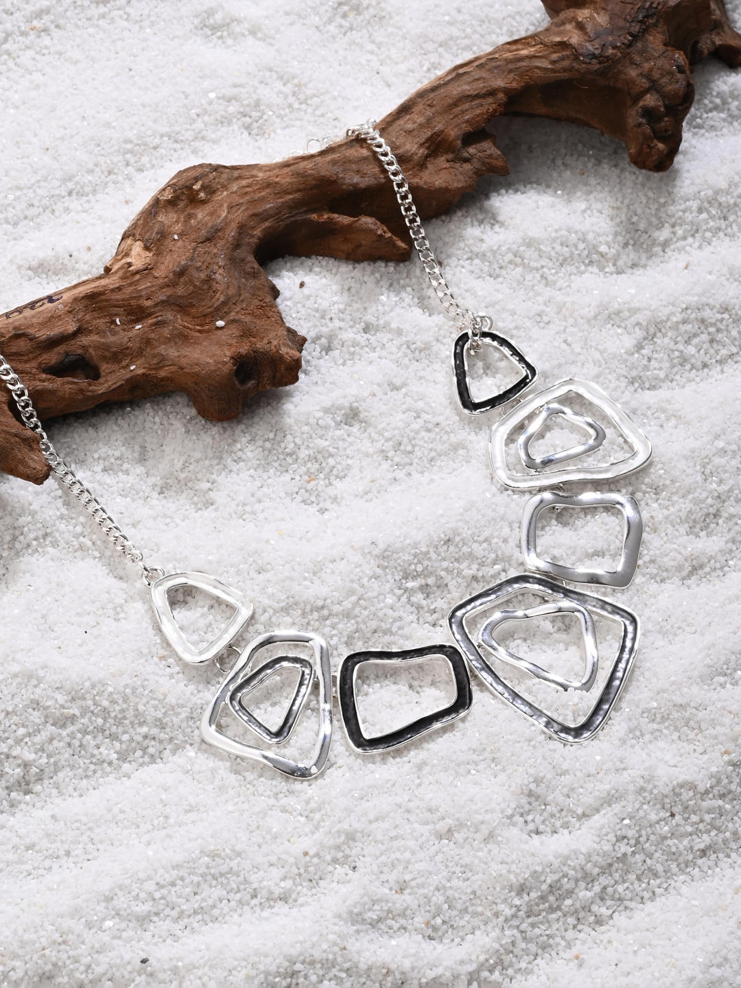 Silver Orbit Necklace