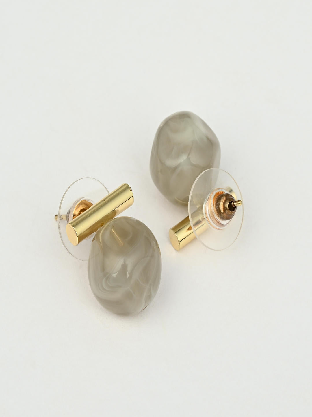 Smoky Quartz Studs