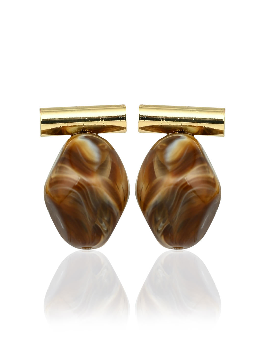 Aurora Pebble Studs