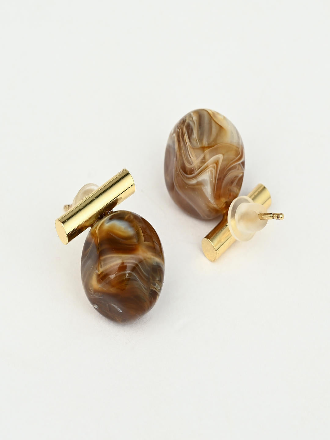 Aurora Pebble Studs
