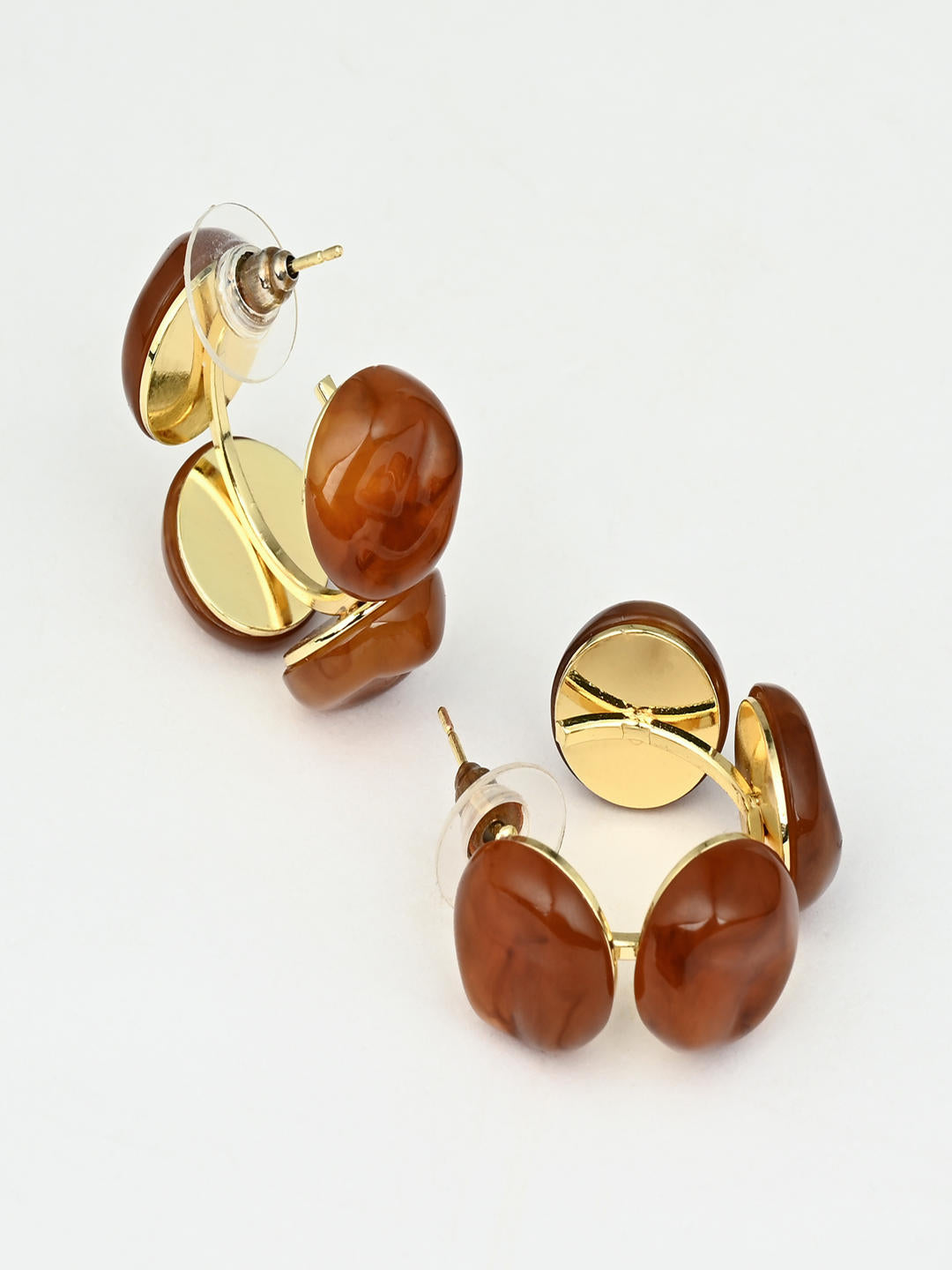 Amber Loop Earrings