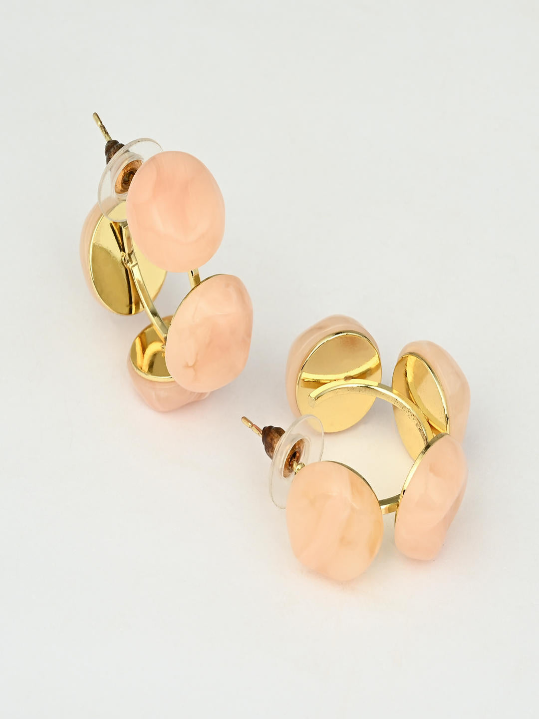 Peach Glow Earrings
