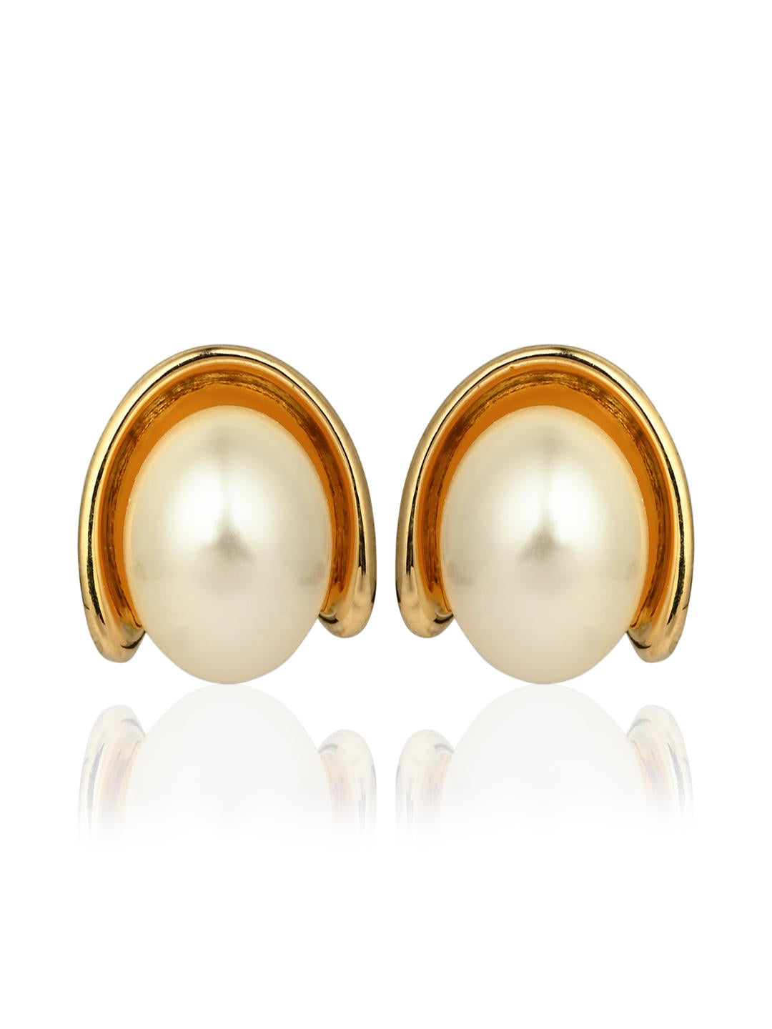 Halo Pearl Earrings