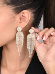 Glimmering Cascades Drop Earring