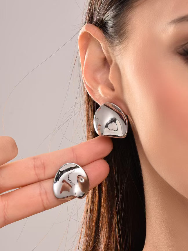 Silver Stud Earring