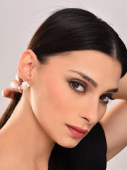 Shrub Shaped Gold Studs