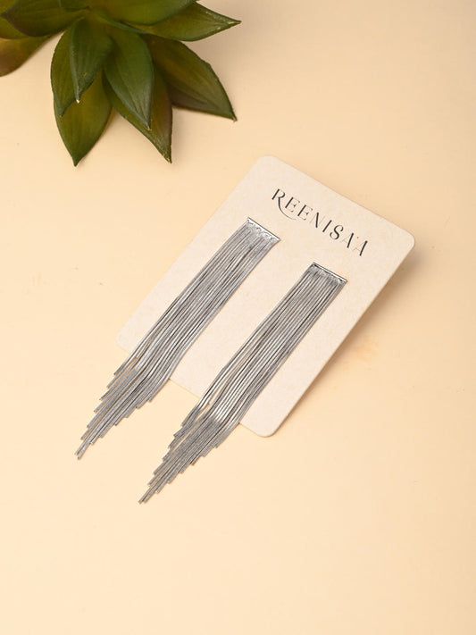 Metallic Flow Fringe Drops - Reenisaa