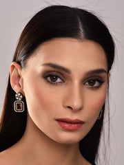 Ruby Kundan Drop Earring