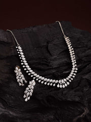 Moonlit Diamond Necklace Set