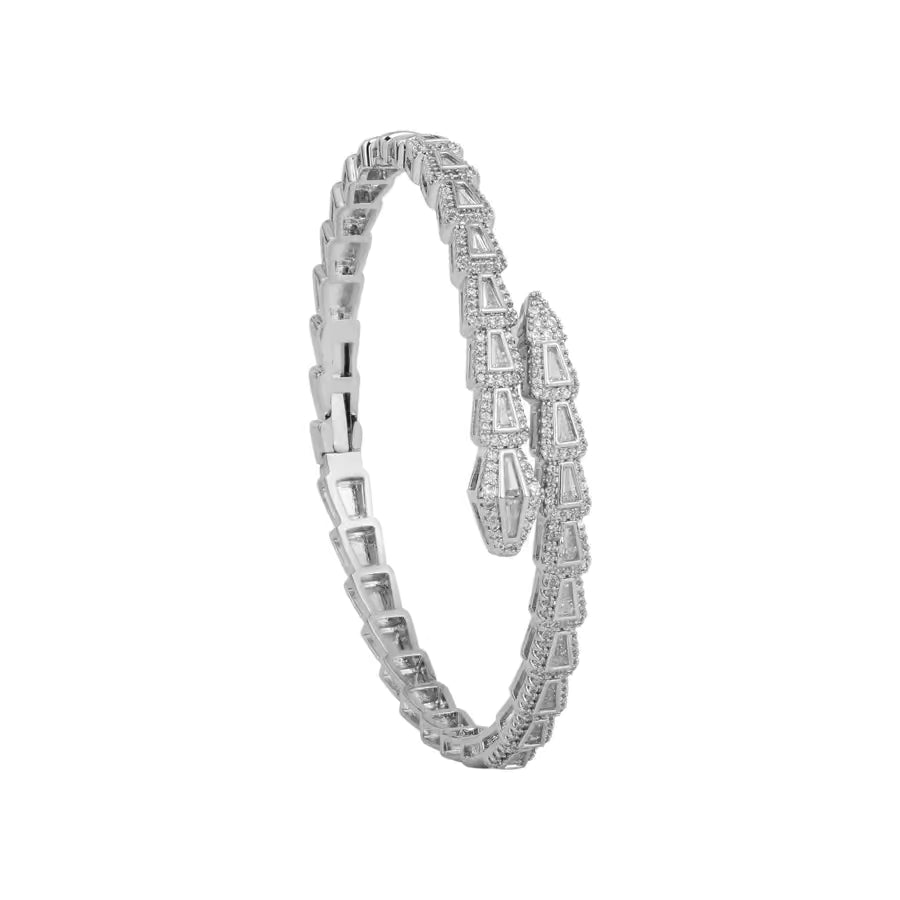 Serpent Shaped  Adjustable Bangle
