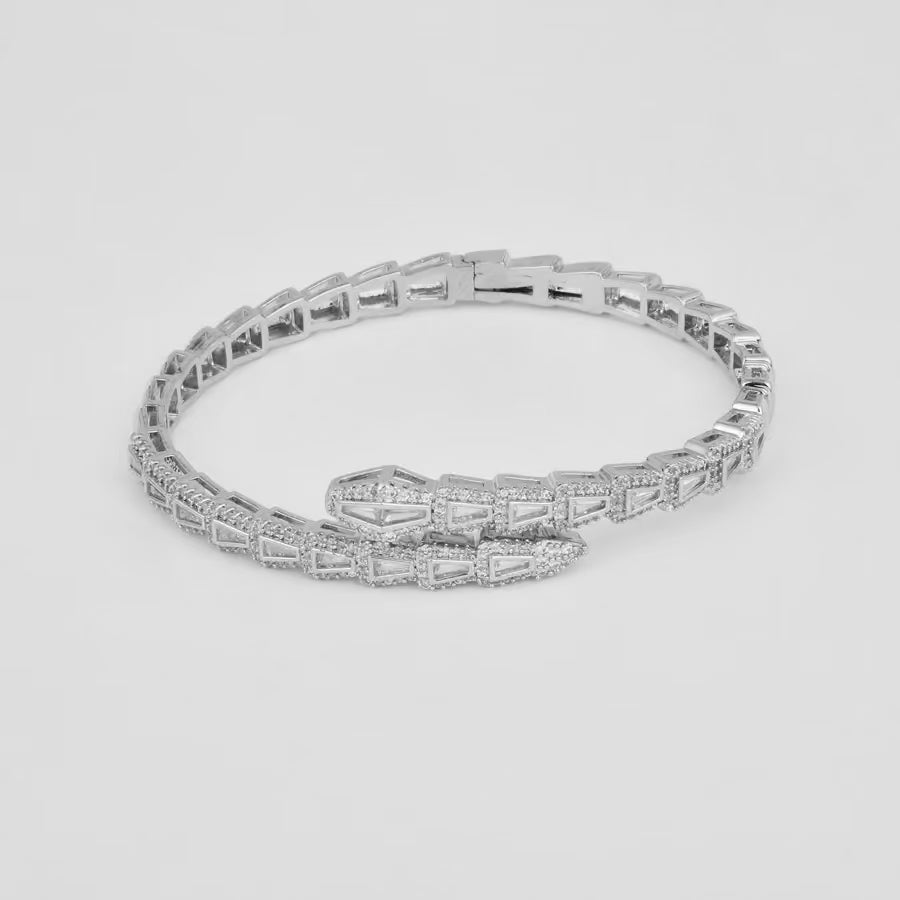 Serpent Shaped  Adjustable Bangle