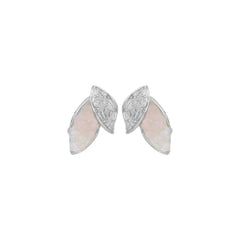 Crystal Leaf Earring