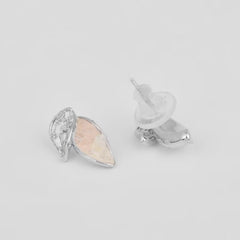 Crystal Leaf Earring