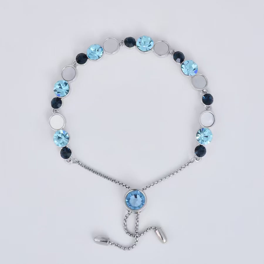 Blue Stone Adjustable Bracelet