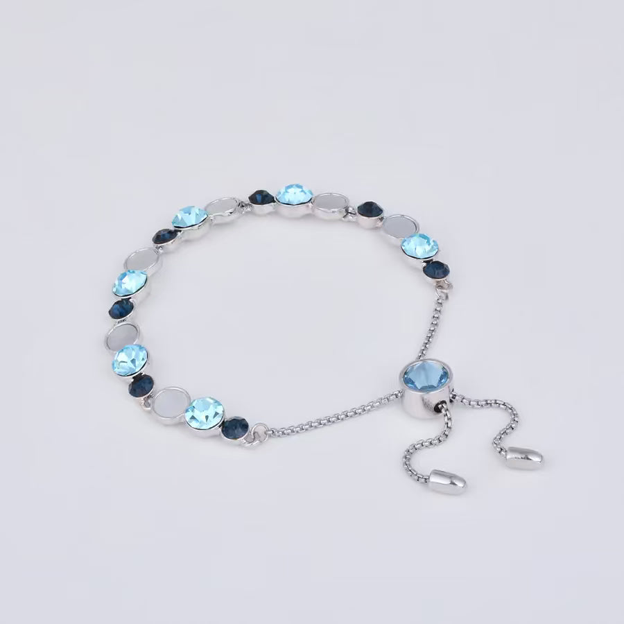 Blue Stone Adjustable Bracelet