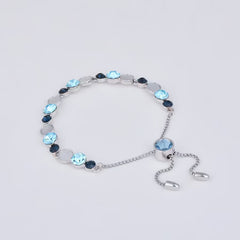 Blue Stone Adjustable Bracelet