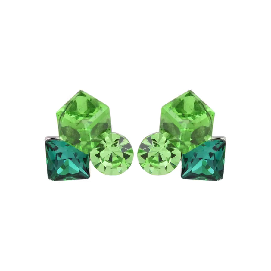 Fresh Square Green Earring