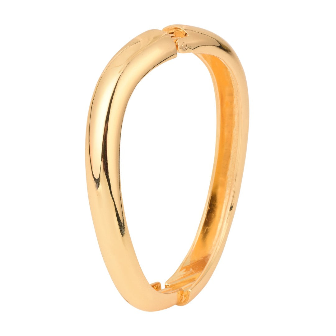 Gold Plain Bangle