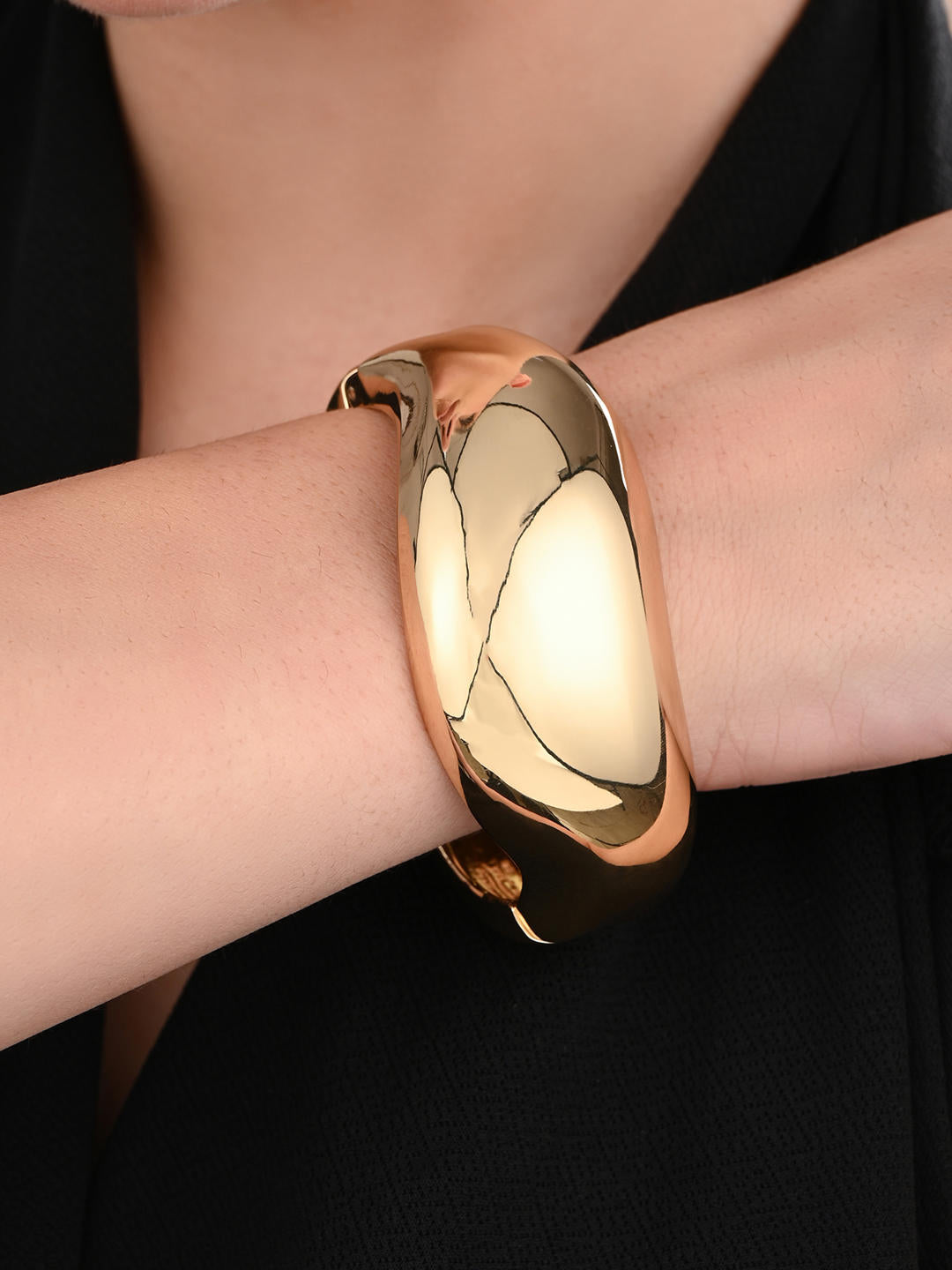 Golden Aura Statement Cuff