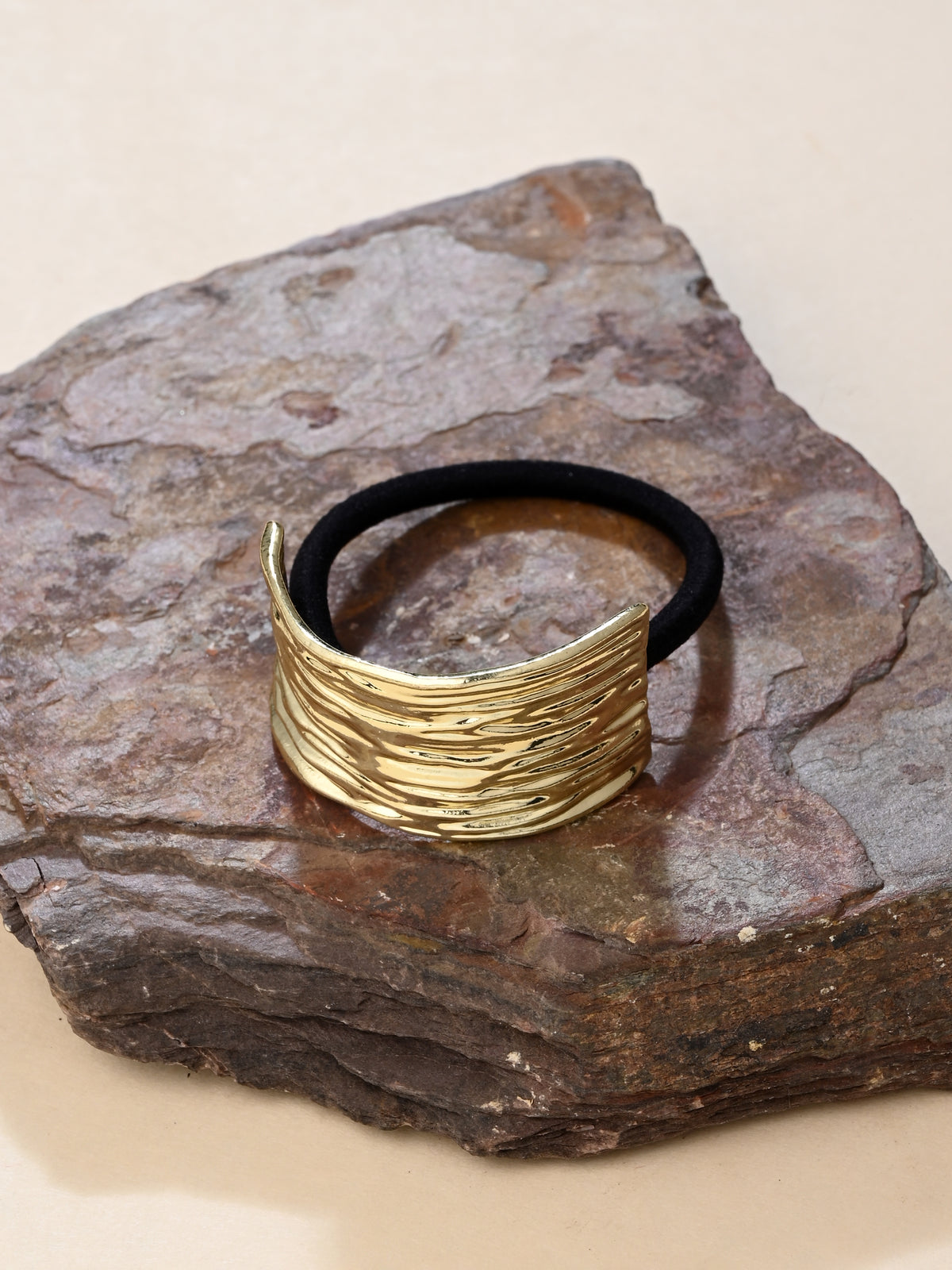 Golden Crush Luxe Hair Tie