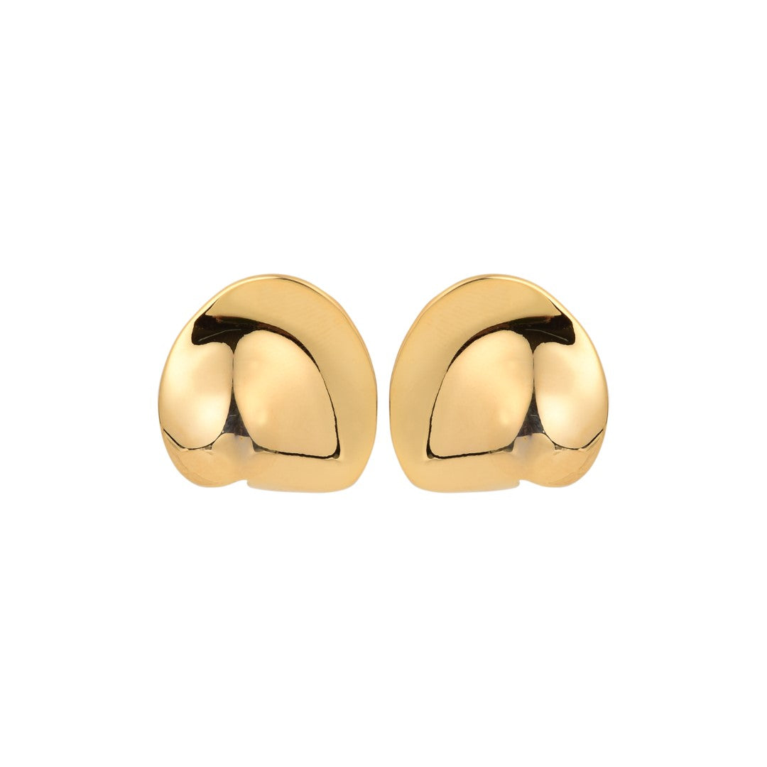 Gold Stud Earring