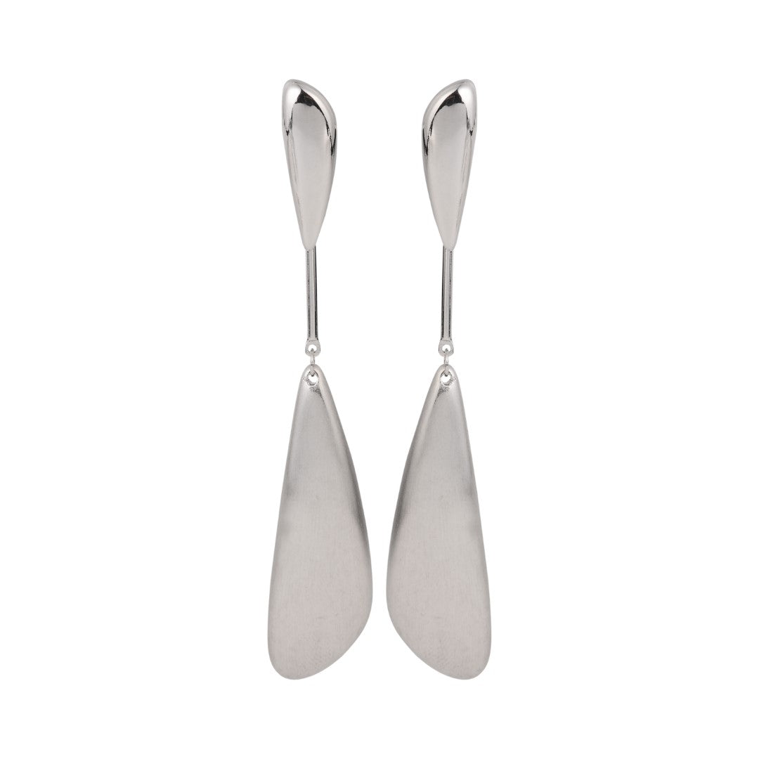 Elegant Tassel Silver Earring