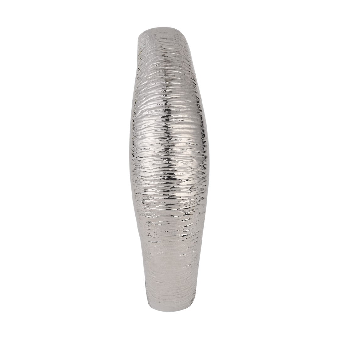 Brushed Stripe Silver bangle