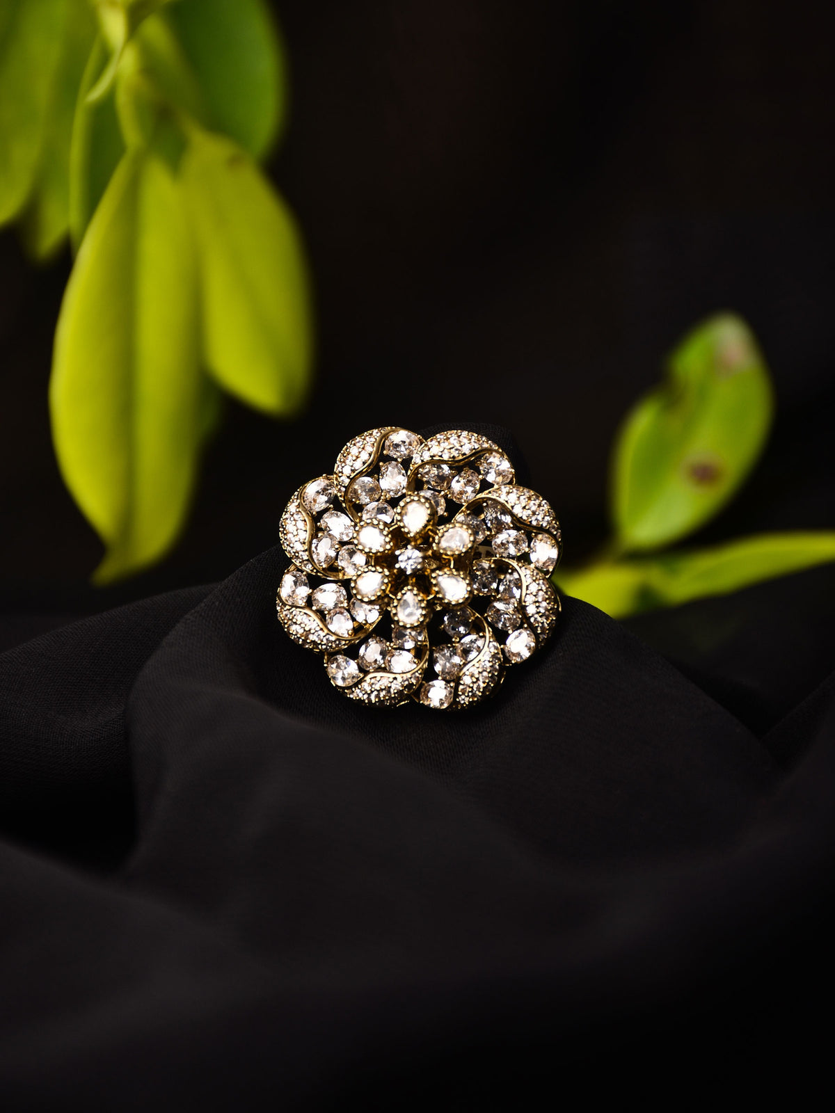 Uncut Kundan Ring