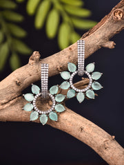 Sage Petal Radiance Earring