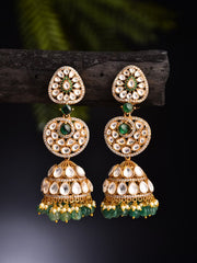 Nawaabi Begum Uncut Polki Jhumka