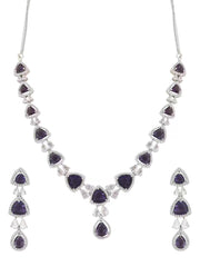 PURPLE SERENITY NECKLACE SET