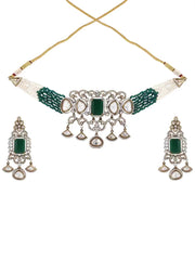 Fine Emerald Green Victorian Choker Set