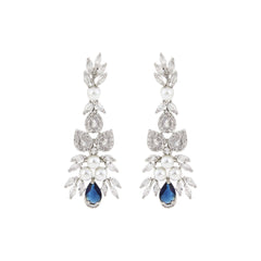 Eternal Blue Pearl Splendor Necklace