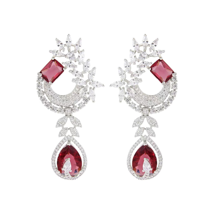 Velvet Red Diamond Drop
