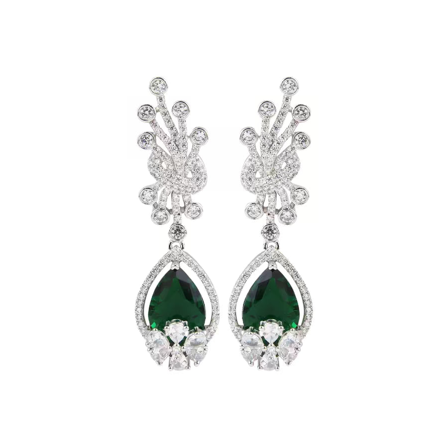 Elegant Green Cascade