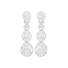 Luminous Diamond Layer Earring