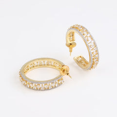 Classic Gold Hoop Earring
