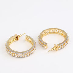 Classic Gold Hoop Earring