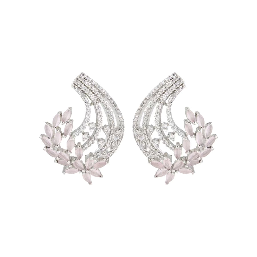 Blush Arc Earrings