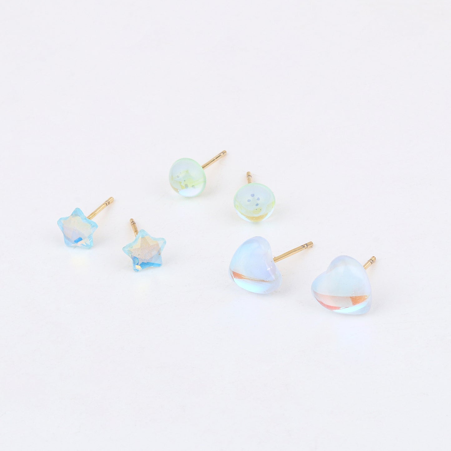 Hearts, Stars & Smiles Trio – 925 Silver
