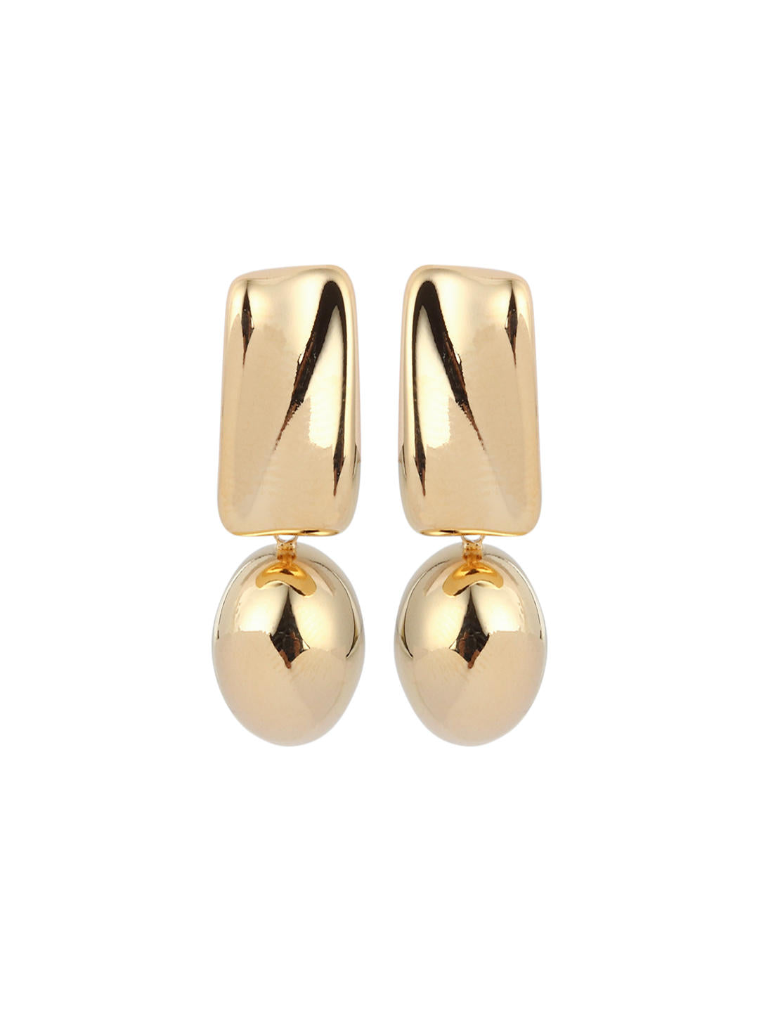 18k Gold Plated Stud Earring