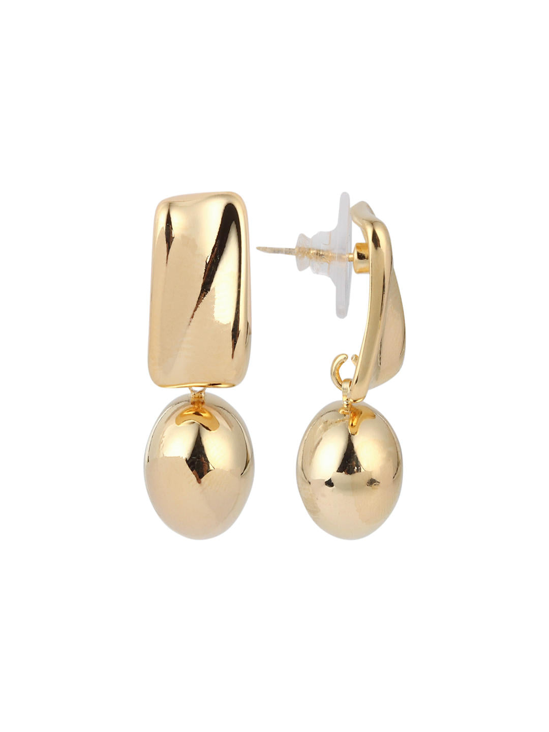 18k Gold Plated Stud Earring