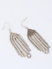 Radiant Cascade Crystal Drop Earrings