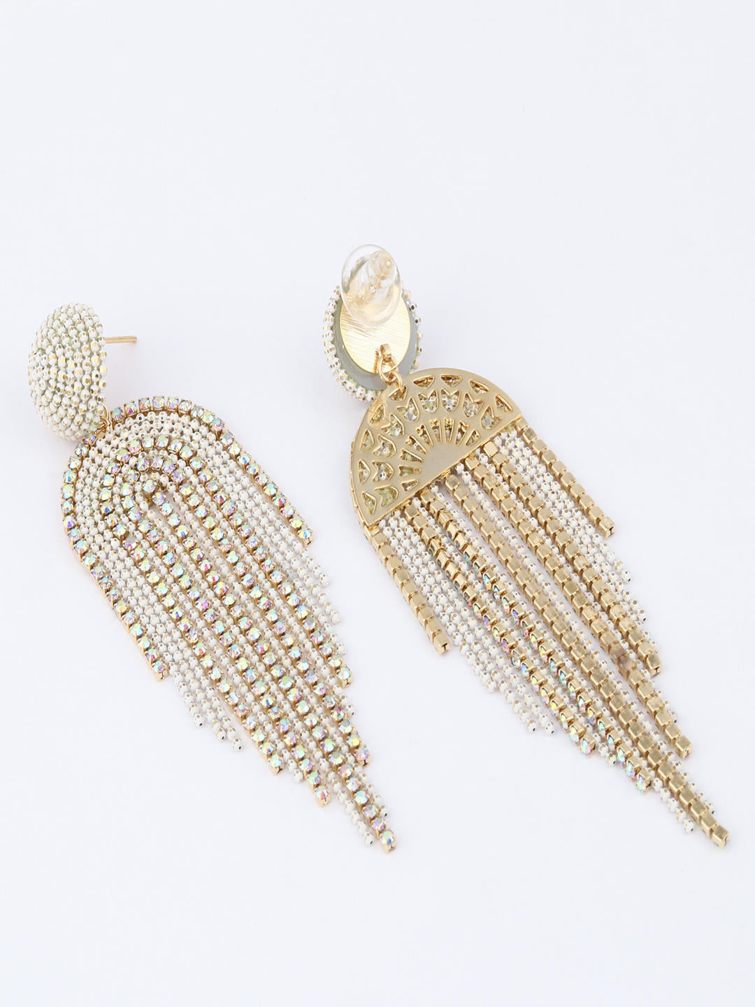 Glimmering Cascades Drop Earring