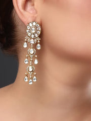 Kundan Embellished Dangler Earrings