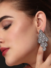 Silver Glimmering Earring
