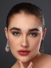 Infinity Orbit Drop Earrings